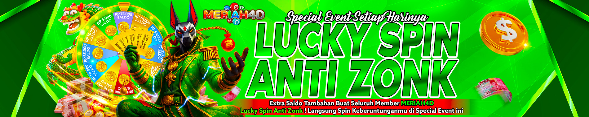 LUCKY SPIN BANNER